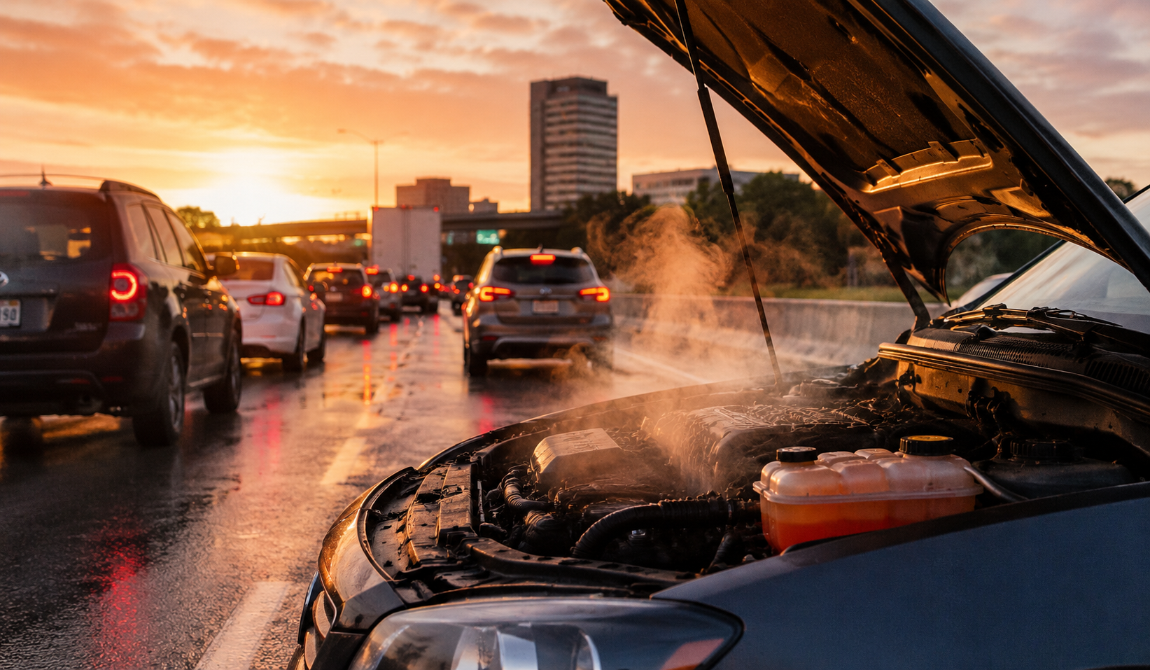 Why Your Car Overheats in Auburn Hills MI Traffic: Cooling System Problems That Lead to Engine Damage